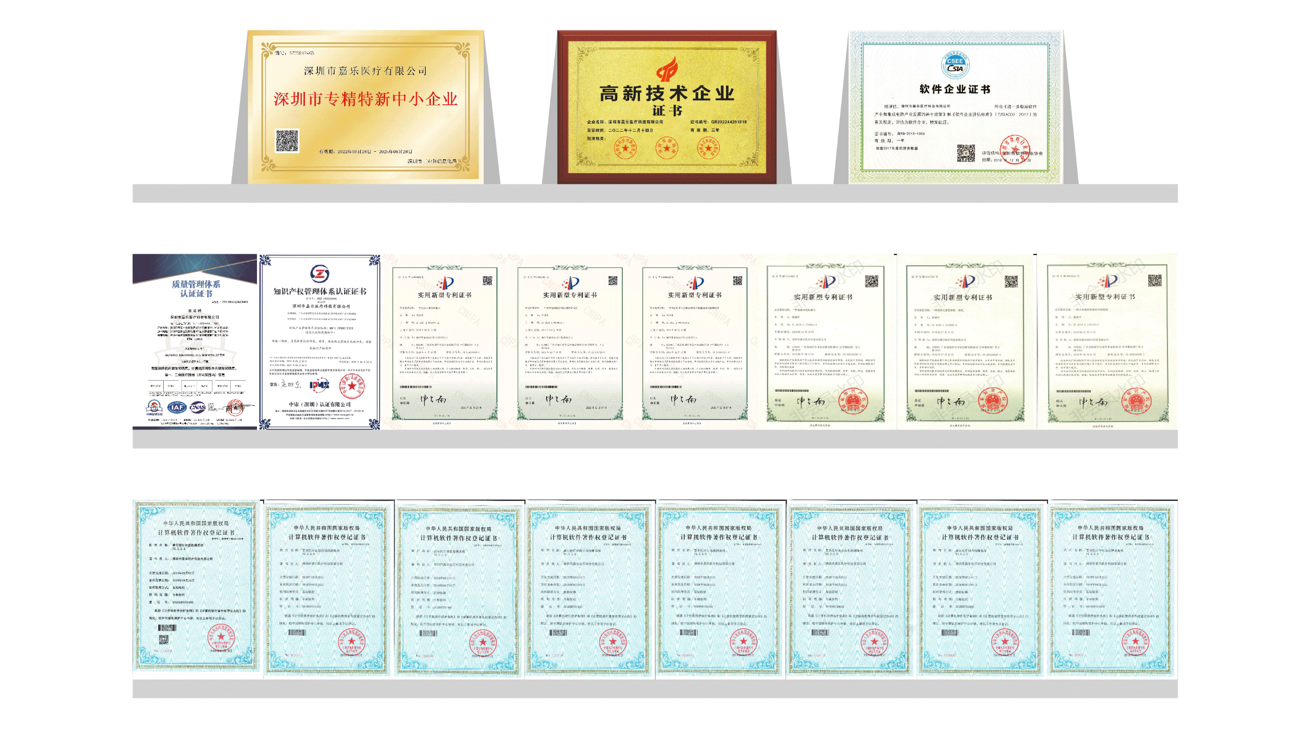 嘉樂醫(yī)療資質(zhì)